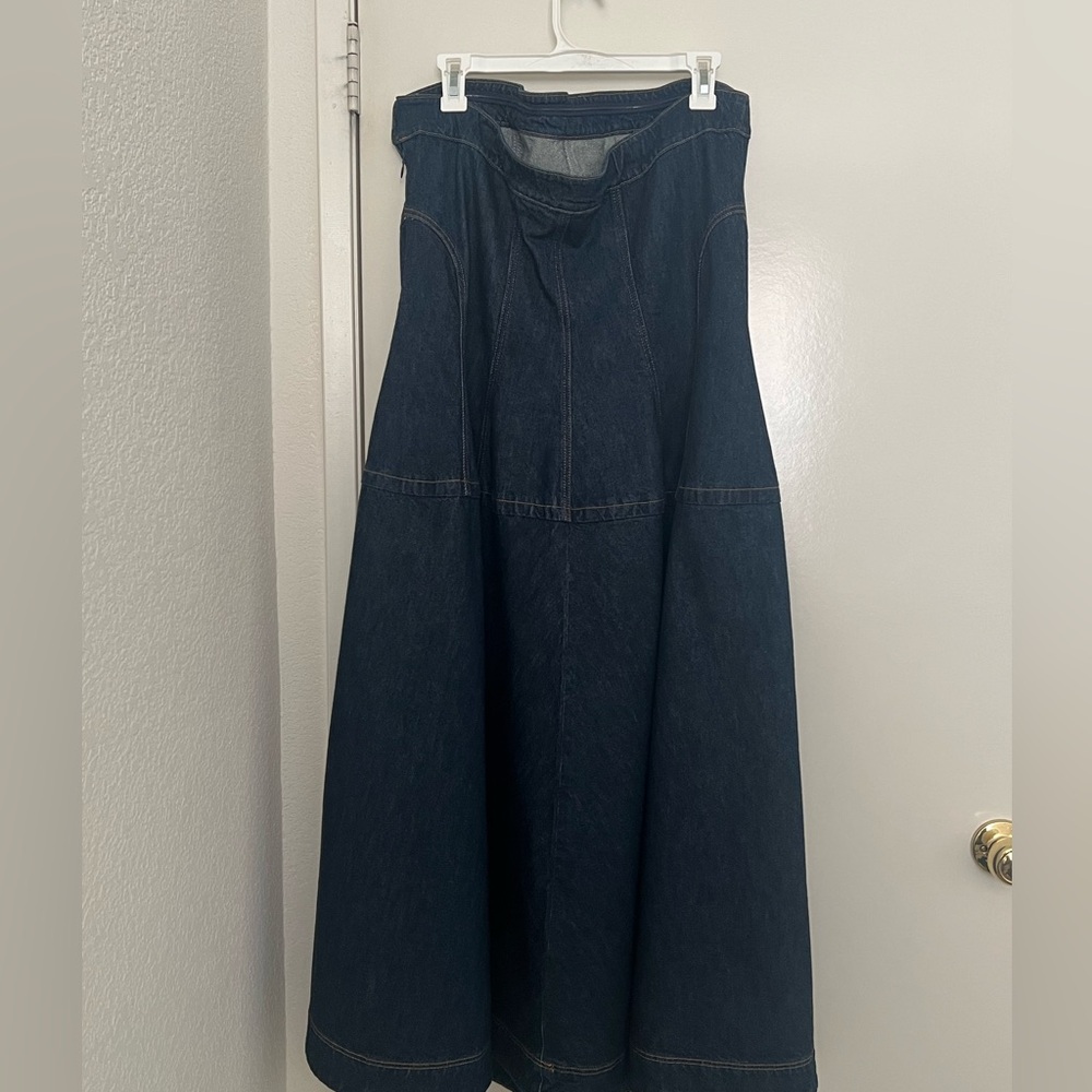 HM special edition blue denim dress worn only once size large